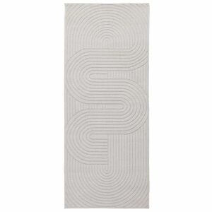 vidaXL Indend&oslash;rs og udend&oslash;rs t&aelig;ppe PALMERAS Creme 150 x 80 cm