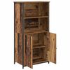 vidaXL Highboard Gammelt tr&aelig; 62 x 36 x 121,5 cm Konstrueret tr&aelig;