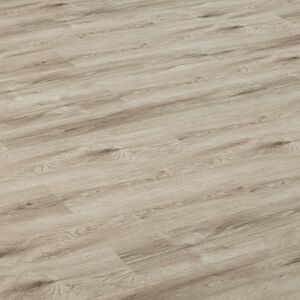 vidaXL Laminatgulv Hvidkalket brun 101 x 20 x 0,8 cm 15 stk.