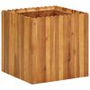 vidaXL h&aelig;vet plantekasse 50x50x50 cm massivt akacietr&aelig;