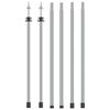 vidaXL teleskopst&aelig;nger til presenning 2 stk. 102-60 cm aluminium