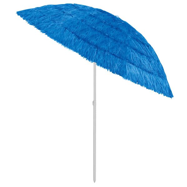 vidaXL Hawaii-strandparasol 240 cm blå