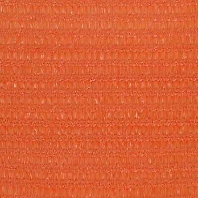 vidaXL solsejl 2,5x4 m 160 g/m² HDPE orange