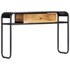 vidaXL konsolbord 118 x 30 x 75 cm massivt mangotr&aelig;