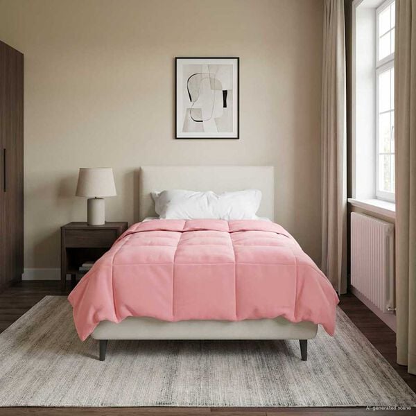 vidaXL Hel&aring;rs dyne Quilting Lyser&oslash;d 155 x 200 cm Mikrofiber