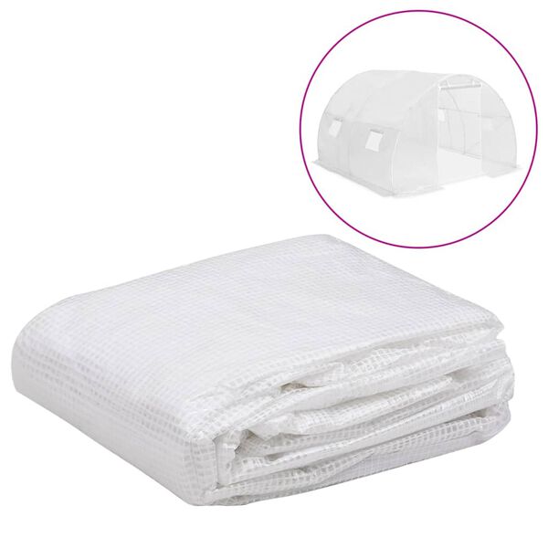 vidaXL overtræk til drivhus (9 m²) 3x3x2 m transparent