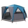 vidaXL Cabin Telt 6-Personer med tag Bl&aring; 425 x 396 x 222 cm
