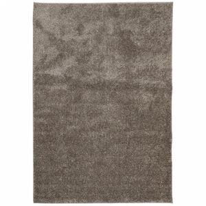 vidaXL gulvt&aelig;ppe ISTAN 80x150 cm lang luv skinnende look gr&aring;
