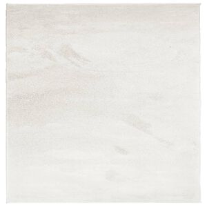 vidaXL gulvt&aelig;ppe OVIEDO 120x120 cm kort luv beige