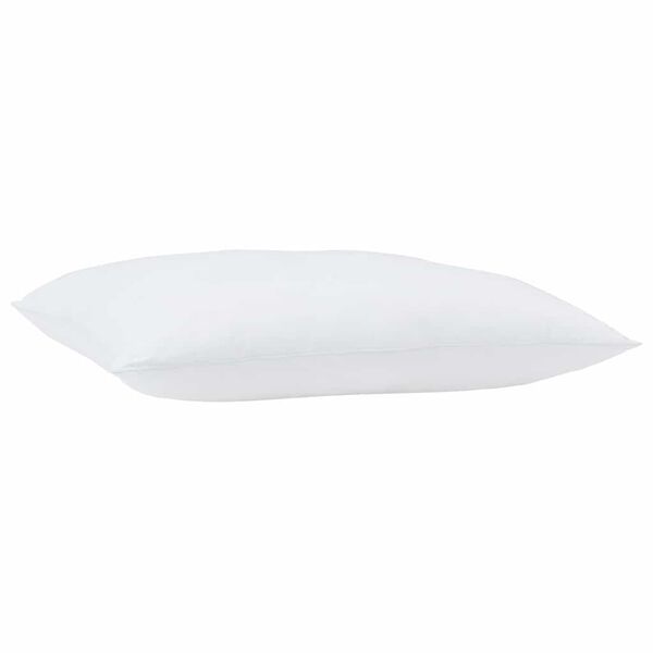 vidaXL Dyne med pude 2 pcs Hvid Microfiber