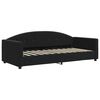 vidaXL daybed med madras 90x200 cm velour sort