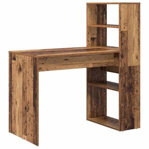 vidaXL Bord Gammelt tr&aelig; Konstrueret tr&aelig; 113 x 54 x 120 cm