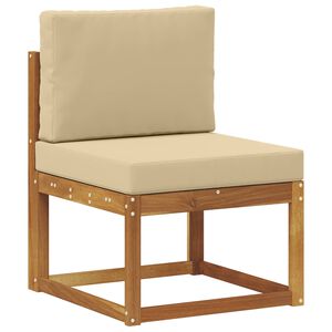vidaXL Udend&oslash;rs Mellem Sofa Massivt Akacietr&aelig;