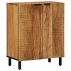 vidaXL Sideboard 3 pcs Brun 60 x 33 x 75 cm Massivt akacietr&aelig;