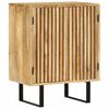 vidaXL sk&aelig;nk med 2 l&aring;ger 55x35x70 cm massivt mangotr&aelig;