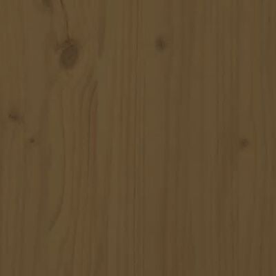 vidaXL bogreol/rumdeler 80x30x135,5 cm fyrretræ gylden brun
