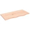 vidaXL bordplade 80x40x2 cm ubehandlet massivt egetr&aelig;