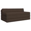vidaXL Samlebar Sofa Seng Gr&aring;brun 120 x 60 x 49 cm Stof