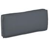 vidaXL Pude Oxford stof Antracit 120 x 50 x 12 cm