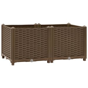 vidaXL h&oslash;jbed 80x40x38 cm polypropylen