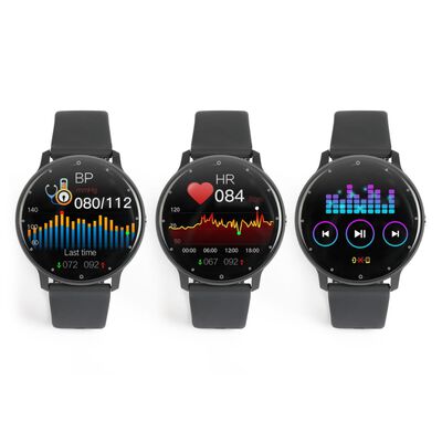 Livoo multifunktionelt smartwatch sort