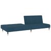 vidaXL 2-personers sovesofa fl&oslash;jl bl&aring;