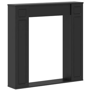 vidaXL Pejseramme Sort 100 x 20 x 100 cm Konstrueret tr&aelig;