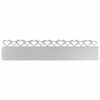 vidaXL Pl&aelig;nekanter 20 pcs S&oslash;lv 103 x 0,05 x 22 cm Rustfrit st&aring;l