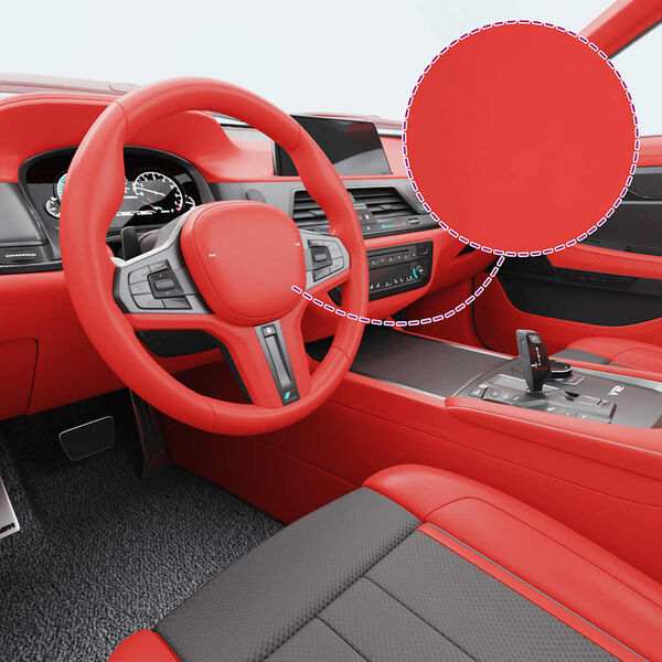 vidaXL bilfolier 2 stk. 100x150 cm mat r&oslash;d