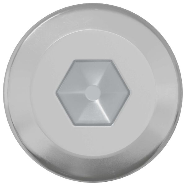 vidaXL L&aring;seskrue Ensfarvet 2 pcs S&oslash;lv M6 x 35 mm St&aring;l