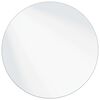 vidaXL V&aelig;gspejl Rund &Oslash; 50 cm h&aelig;rdet glas
