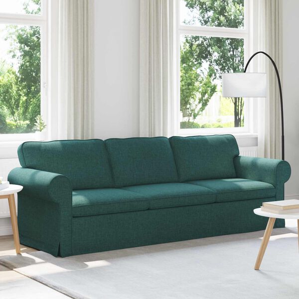 vidaXL Sofa M&oslash;rkegr&oslash;n