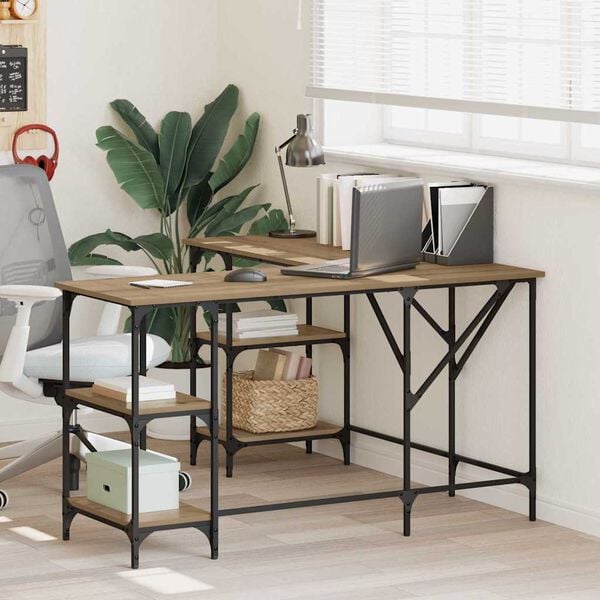 vidaXL Bord Artisan Egetr&aelig; 139 x 139 x 75 cm Konstrueret tr&aelig;