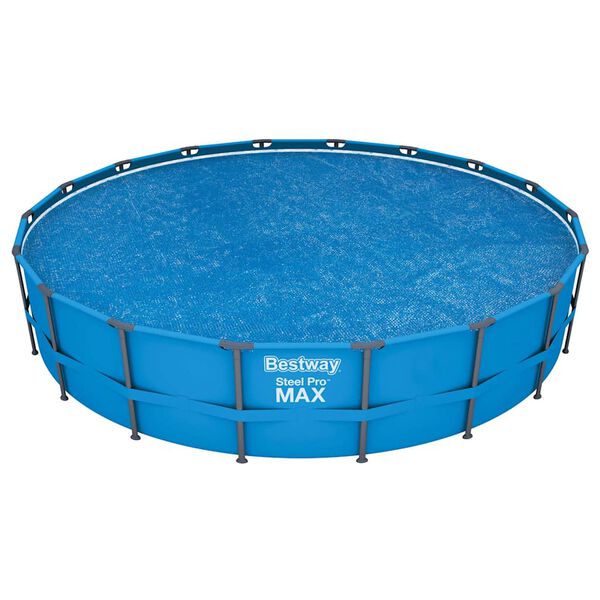 Bestway solopvarmet poolovertræk Flowclear 549 cm