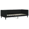 vidaXL daybed med madras 90x190 cm velour sort