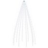 vidaXL Juletr&aelig;slys 180 LED'er Kold hvid 180 cm