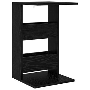 vidaXL Sidebord Sort eg 40 x 35 x 60,5 cm Konstrueret tr&aelig;