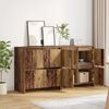 vidaXL Sideboards 2 pcs Gammelt tr&aelig; 70 x 41 x 75 cm Konstrueret tr&aelig;