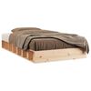 vidaXL sengeramme 120x190 cm Small Double massivt tr&aelig;
