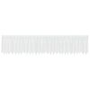 vidaXL Lace Gardin Hvid 100x750cm Polyester