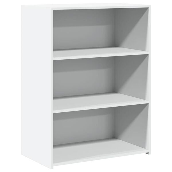 vidaXL reol 70x41x93 cm konstrueret tr&aelig; hvid