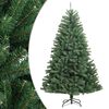 vidaXL kunstigt juletr&aelig; med juletr&aelig;sfod 240 cm h&aelig;ngslet gr&oslash;n