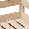 vidaXL daybed med udtr&aelig;k og skuffer uden madras 80x200 cm