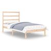 vidaXL sengeramme 90x190 cm massivt tr&aelig;