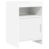 vidaXL Sengeborde Hvid 40 x 36 x 60 cm Konstrueret tr&aelig;