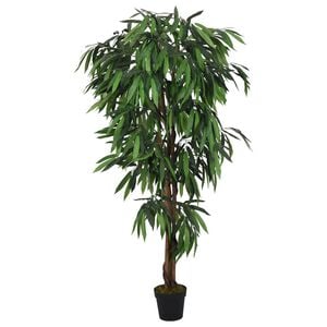 vidaXL kunstigt mangotr&aelig; 450 blade 120 cm gr&oslash;n