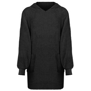 vidaXL T&aelig;ppe-hoodie KINN Sort L Bomuld