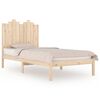 vidaXL sengeramme 90x190 cm massivt fyrretr&aelig;