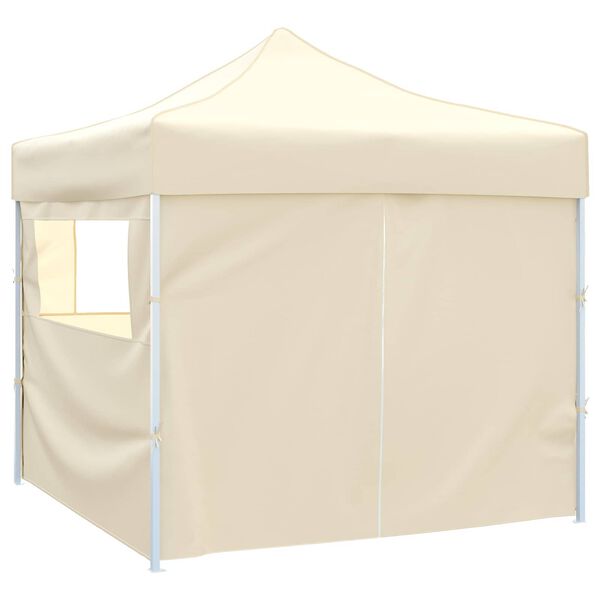 vidaXL Party Tent Creme 291 x 291 x 315 cm Oxford stof