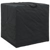 vidaXL Udend&oslash;rs Opbevaringspose Sort 90 x 90 x 90 cm 210D Oxford Stof